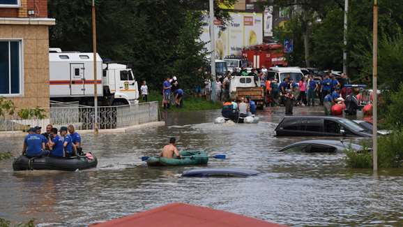 Приморье страдает от разрушительного паводка: более 7 тысяч человек эвакуированы