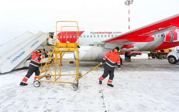 Первая линейная станция оперативного технического обслуживания самолетов SSJ-100 авиакомпании «Ред Вингс» открылась в Кольцово