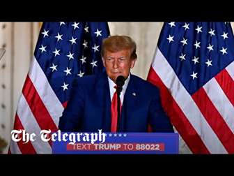 Donald Trump speech: former President speaks to nation in Mar-a-Lago after arrest
