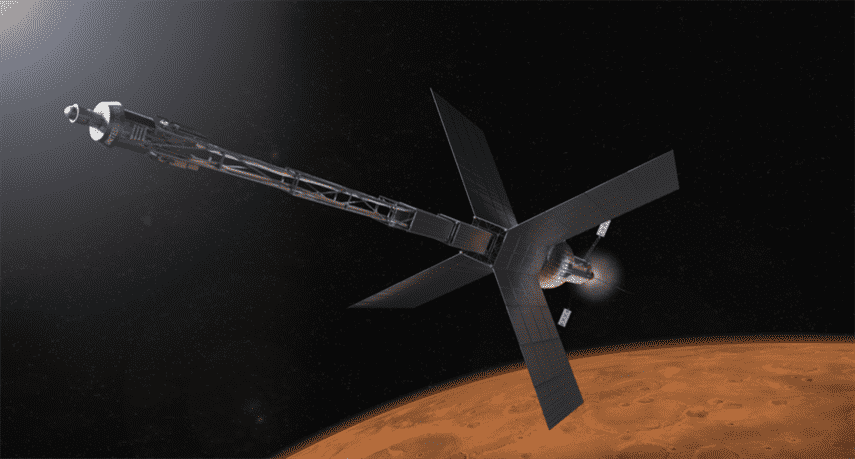 Разработка ядерного двигателя ускорит полет на Марс