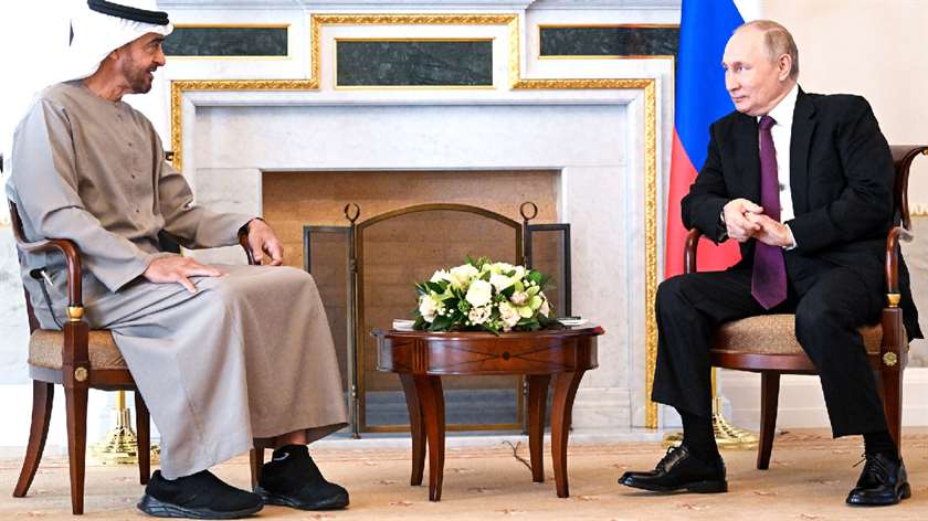 Переговоры президентов РФ и ОАЭ