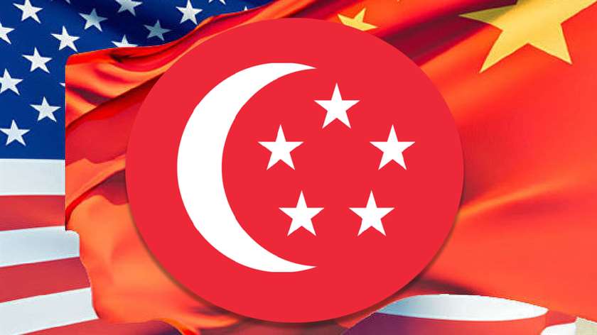 Сингапур обеспокоен конфликтом США и КНР