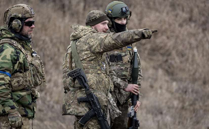 Украина тренирует подразделения для форсирования Днепра