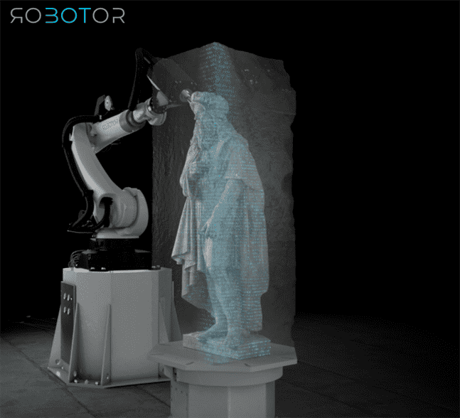 Робот-скульптор пример